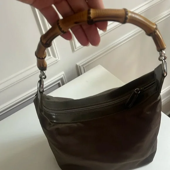 Gucci Bamboo Nylon Bag - Picture 3 of 10